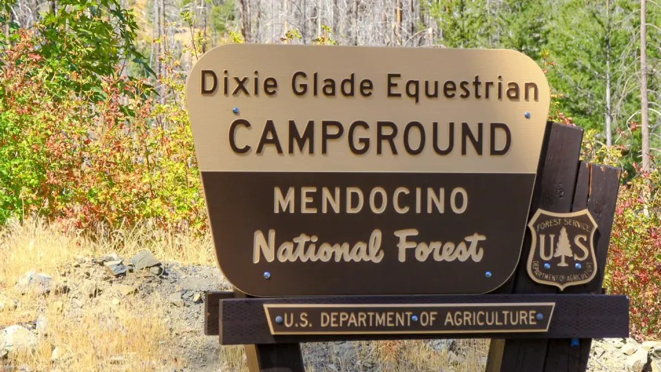 Mendocino National Forest recreation area