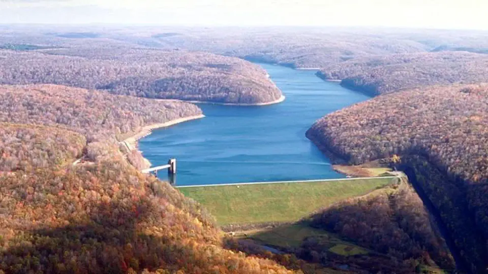 East Branch Dam looking North