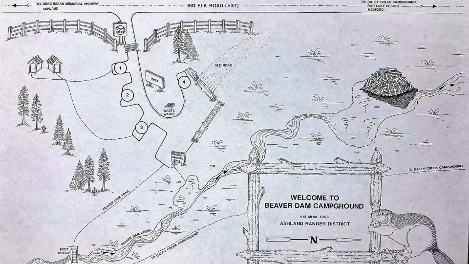 Map of Group Camp