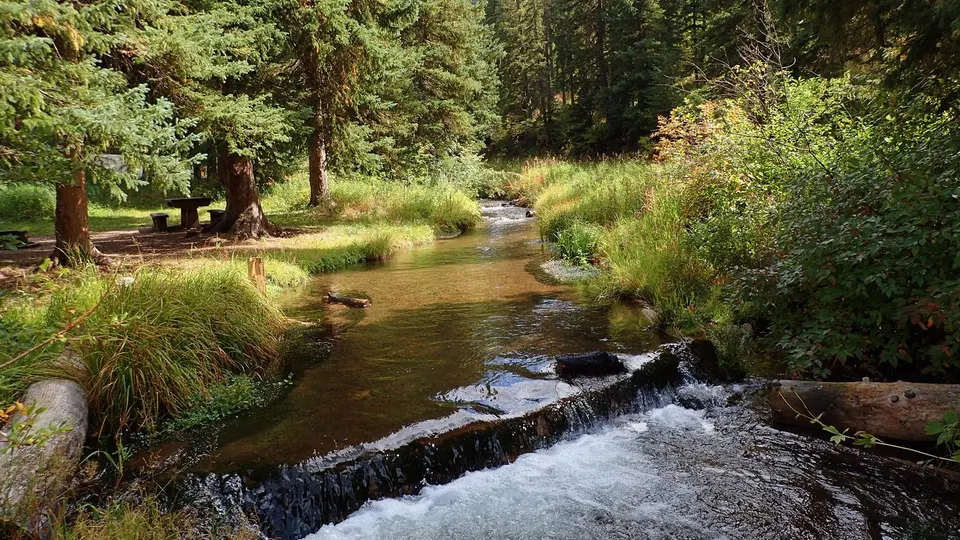 Hanna Campground Stream