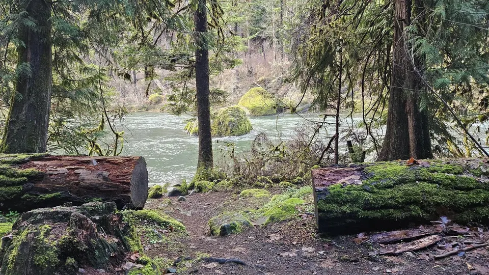 North Umpqua River at Boulder Flat Campground
