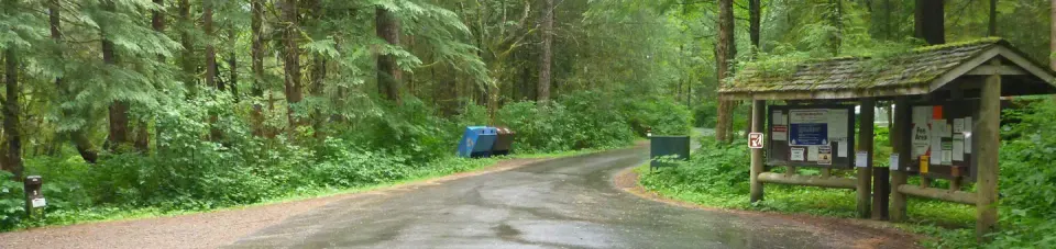 Entrance to Last Chance Campground
