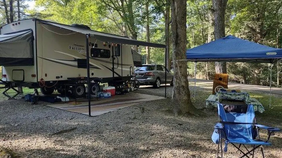 Campsite at Bishop Knob