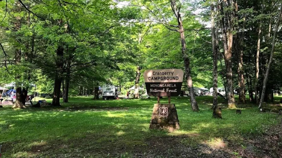 Cranberry Campground Monongahela NF