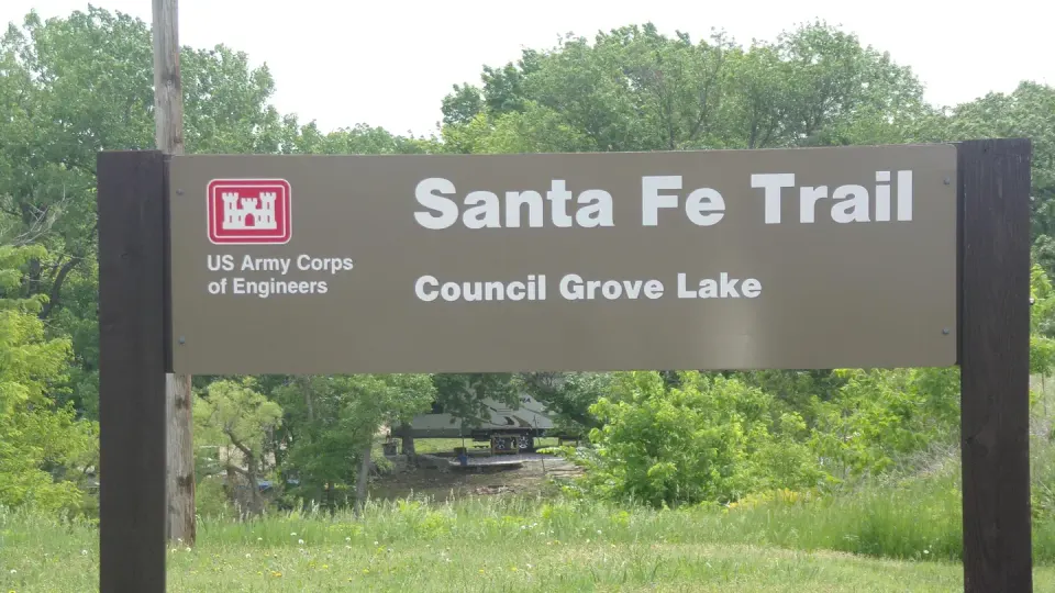 Santa Fe Trail Sign