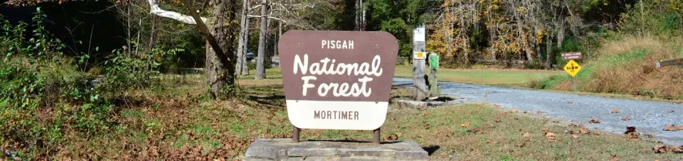 Mortimer Campground sign