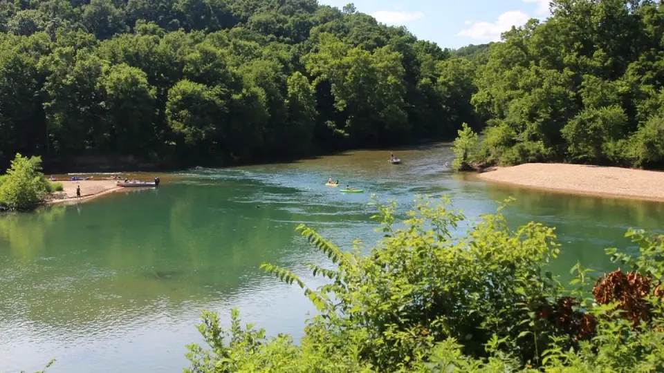 The confluence of the Current and Jacks Fork rivers, now known as Two Rivers, was historically called the Junction.