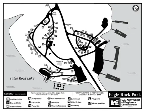 Table Rock Lake recreation area